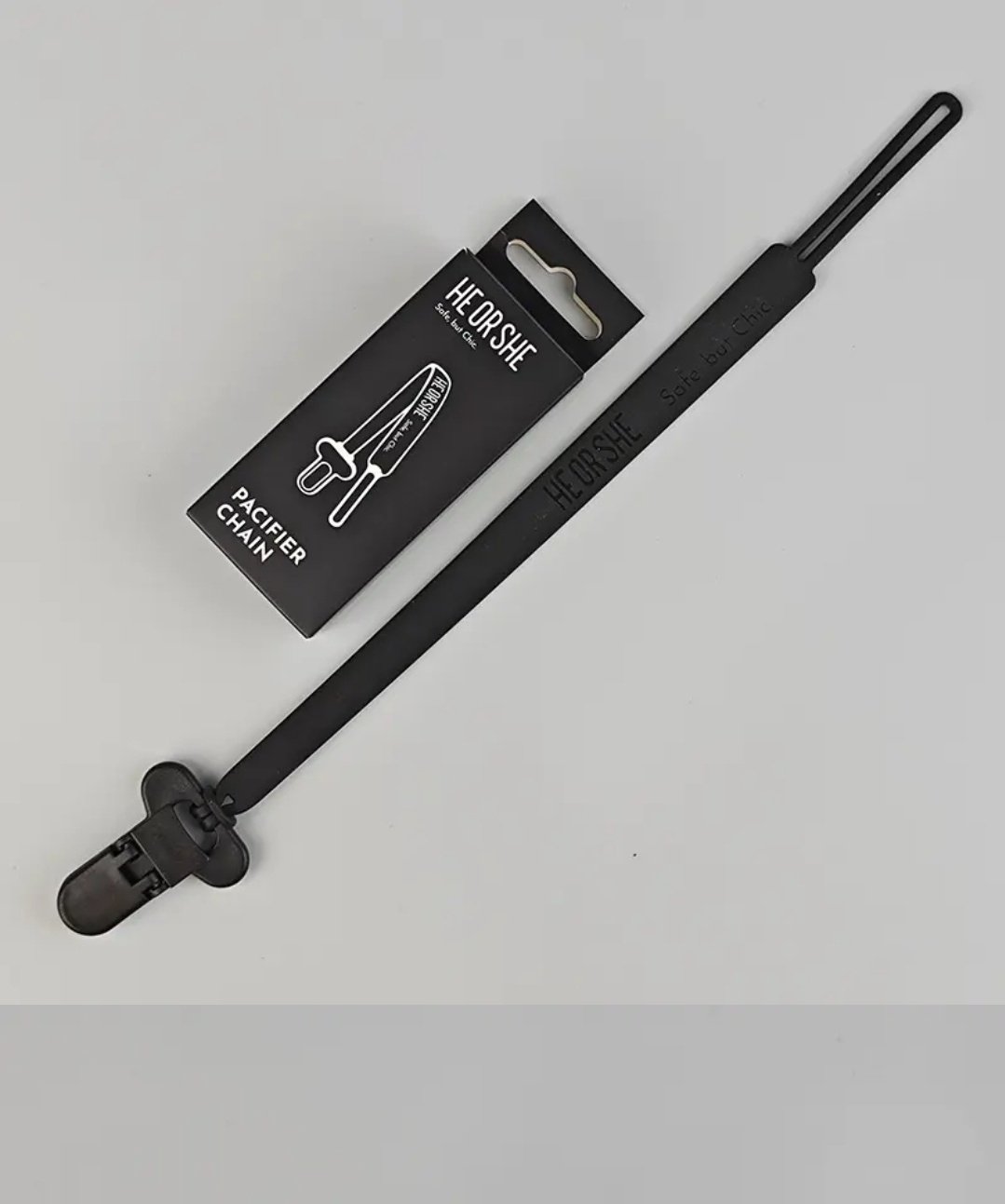 Держатель пустышки HEORSHE HOS-07-001, 1 шт, черный - ForteMarket Держатель пустышки HEORSHE HOS-07-001, 1 шт, черный купить,0
