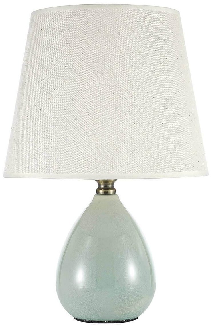 Настольная лампа Arti Lampadari Riccardo E 4.1 GR E27, 60 Вт, металл, ткань купить,NaN
