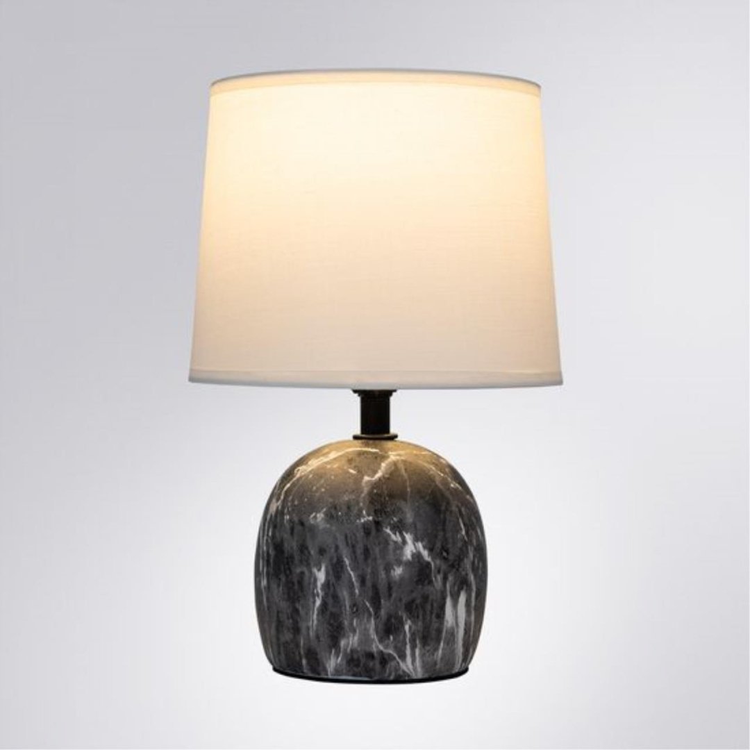 Настольная лампа Arte Lamp TITAWIN TITAWIN A5022LT-1GY Е14, 40 Вт, ткань, керамика купить,NaN