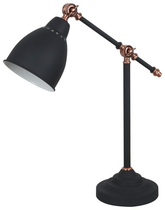 Настольная лампа Arte Lamp A2054LT-1BK E27, 60 Вт, металл купить,NaN