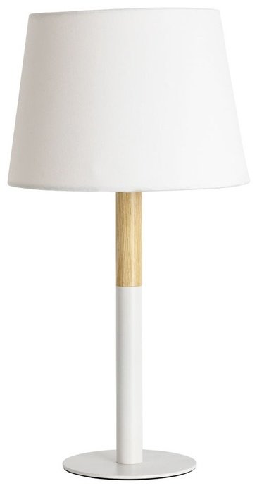 Настольная лампа Arte Lamp A2102LT-1WH E14, 40 Вт, металл, ткань купить,NaN
