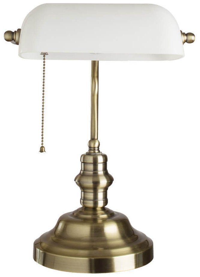 Настольная лампа Arte Lamp A2493LT-1AB E27, 40 Вт, металл, стекло купить,NaN