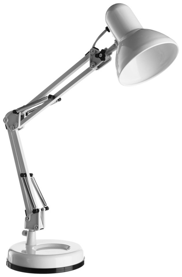 Настольная лампа Arte Lamp A1330LT-1WH E27, 40 Вт, металл купить,NaN