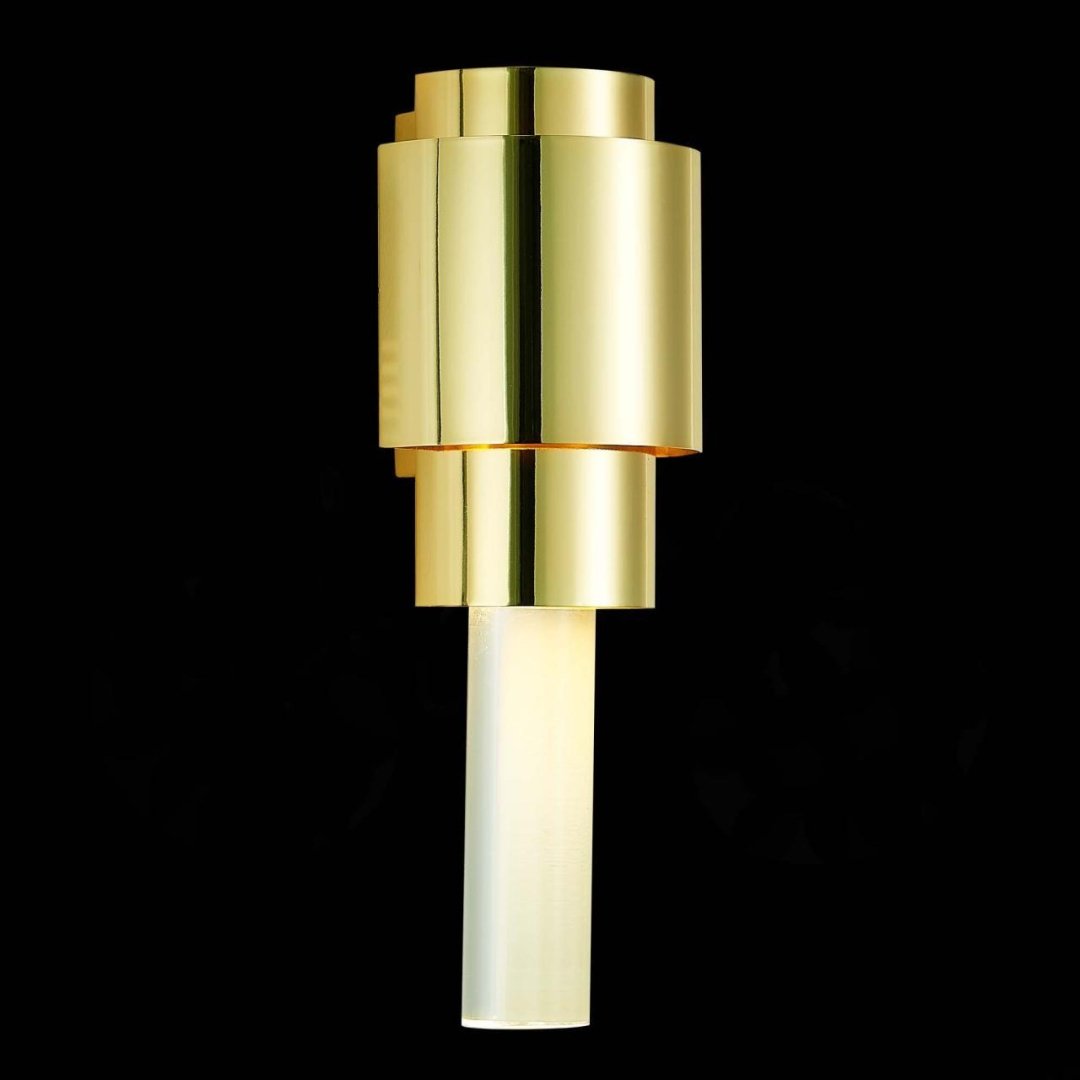 Светильник настенный ST Luce E14 40 Вт золотистый, прозрачный купить,NaN