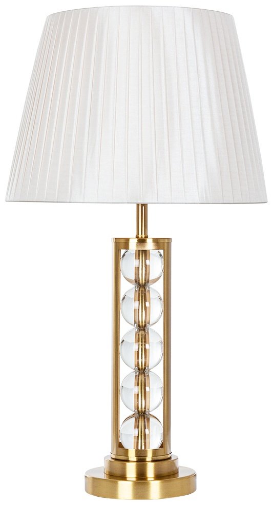 Настольная лампа Arte Lamp Jessica A4062LT-1PB E27, 60 Вт, металл, ткань, стекло купить,NaN