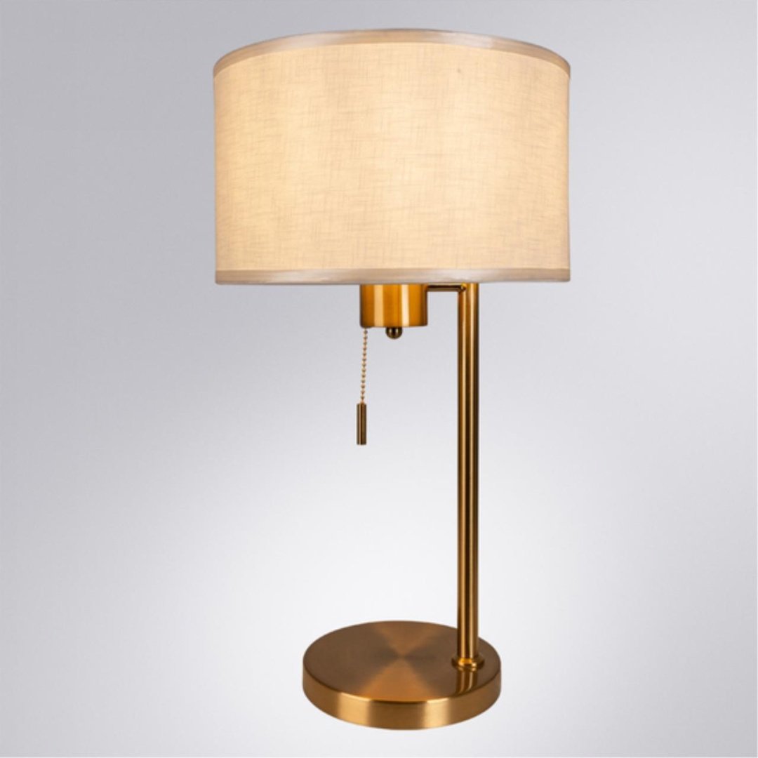 Настольная лампа Arte Lamp A4031LT-1PB E27, 60 Вт, металл, ткань купить,NaN