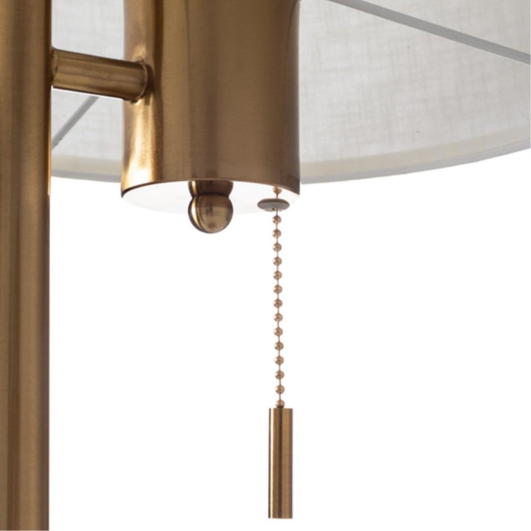 Настольная лампа Arte Lamp A4031LT-1PB E27, 60 Вт, металл, ткань купить,NaN