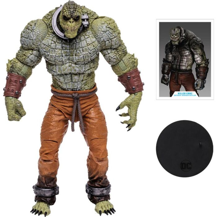 Фигурка McFarlane DC Multiverse Batman Arkham Asylum Killer Croc 23 см  купить,NaN