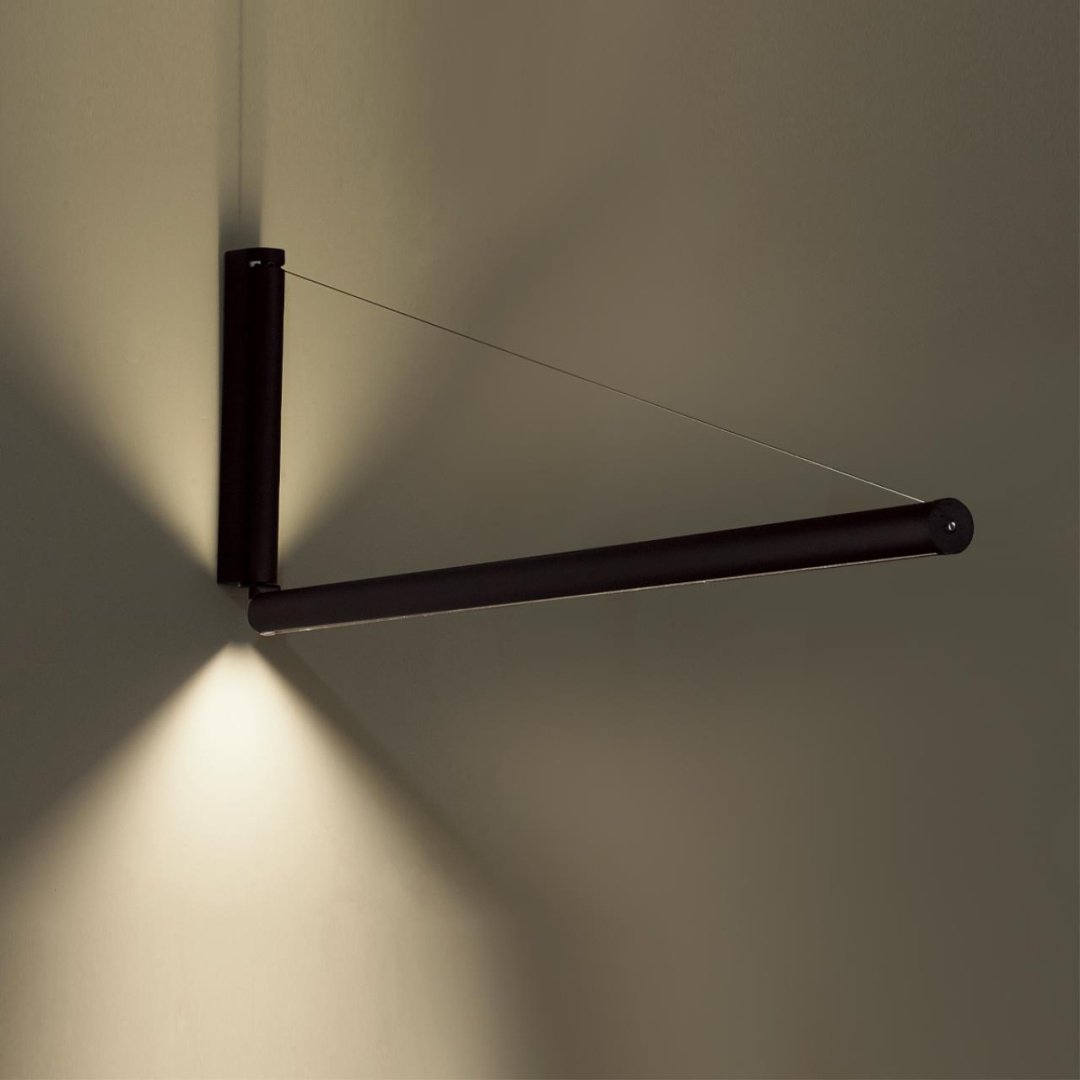 Светильник настенный Odeon Light LED 52 Вт черный купить,NaN