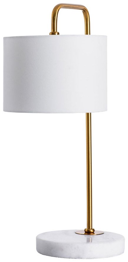 Настольная лампа Arte Lamp Rupert RUPERT A5024LT-1PB E27, 60 Вт, металл, ткань купить,NaN