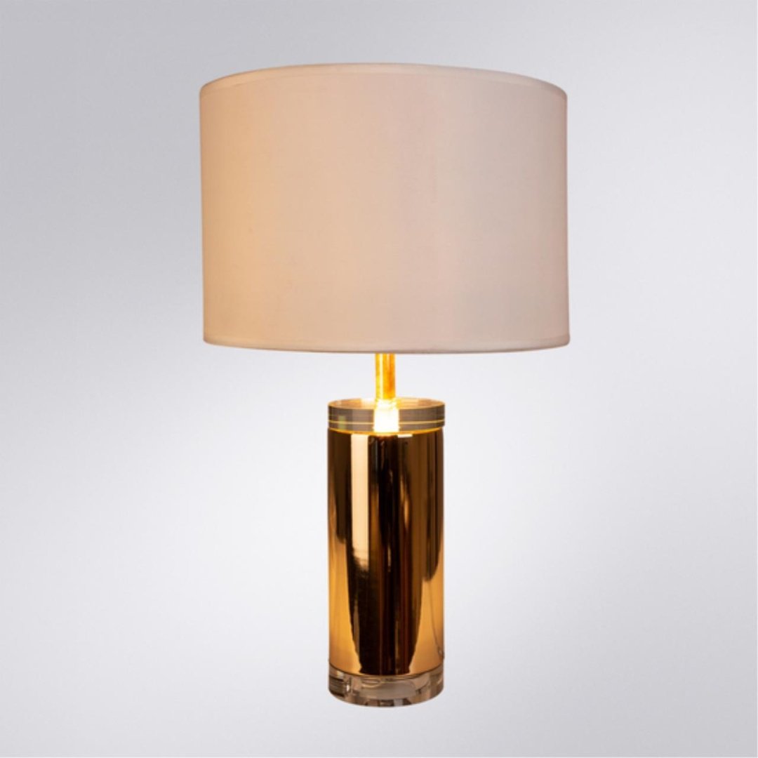 Настольная лампа Arte Lamp A4036LT-1GO E27, 60 Вт, металл, ткань купить,NaN