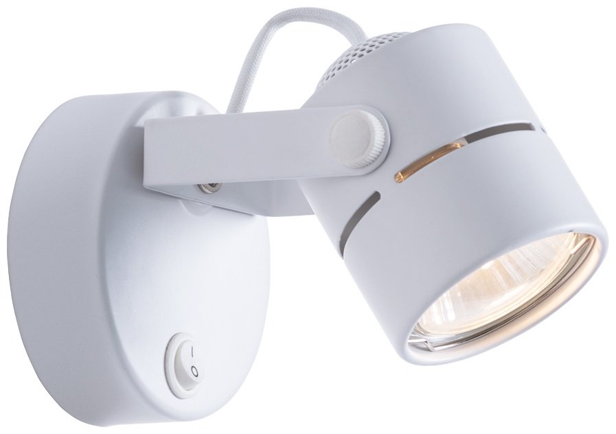Спот Arte Lamp GU10 50 Вт 220 В MIZAR A1311AP-1WH купить,NaN