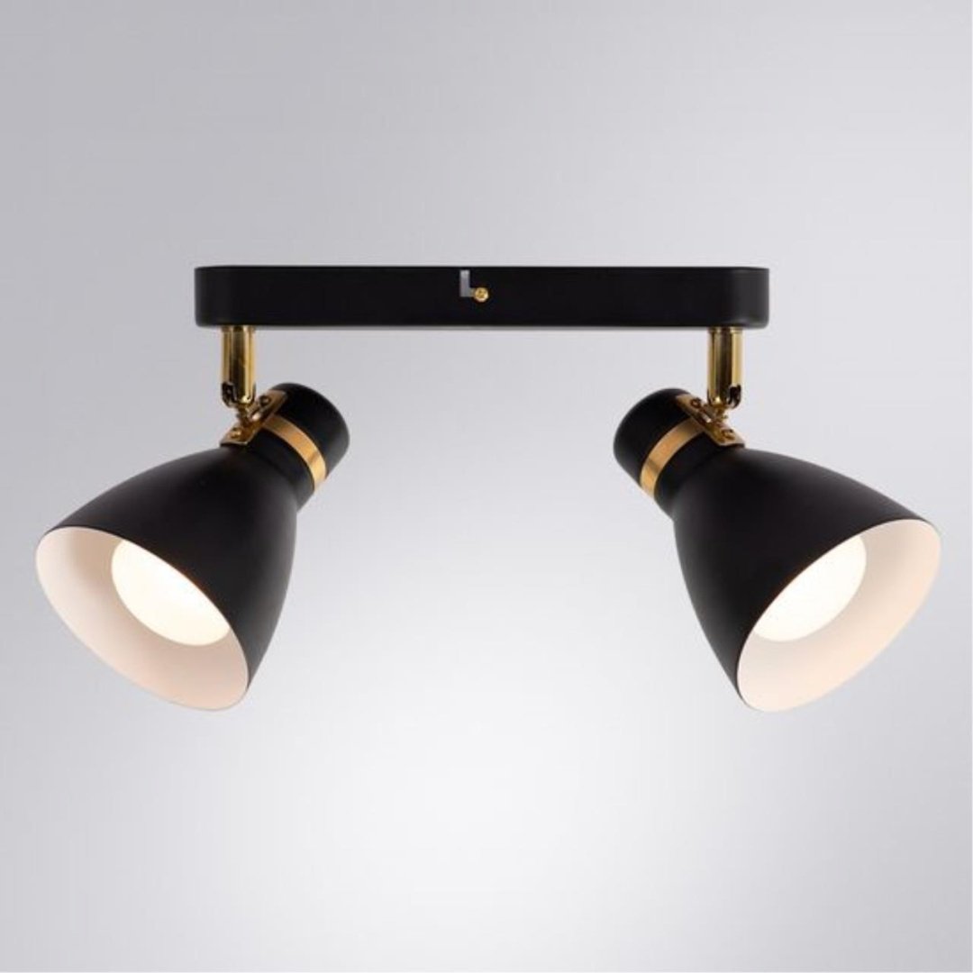 Спот Arte Lamp E27 40 Вт 220 В Fafnir A5047PL-2BK купить,NaN