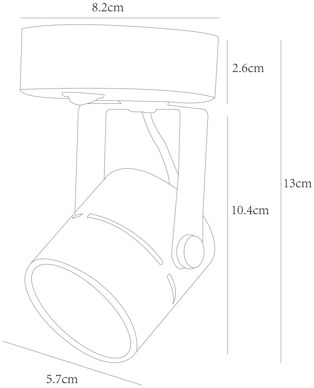 Спот Arte Lamp GU10 50 Вт 220 В MIZAR A1311AP-1WH купить,NaN