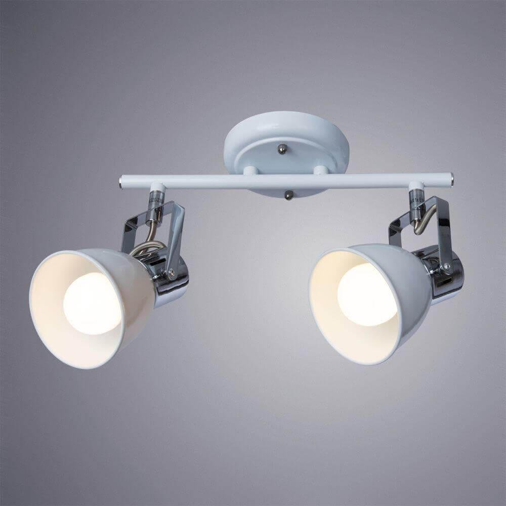 Спот Arte Lamp E14 40 Вт 220 В A1677PL-2WH купить,NaN