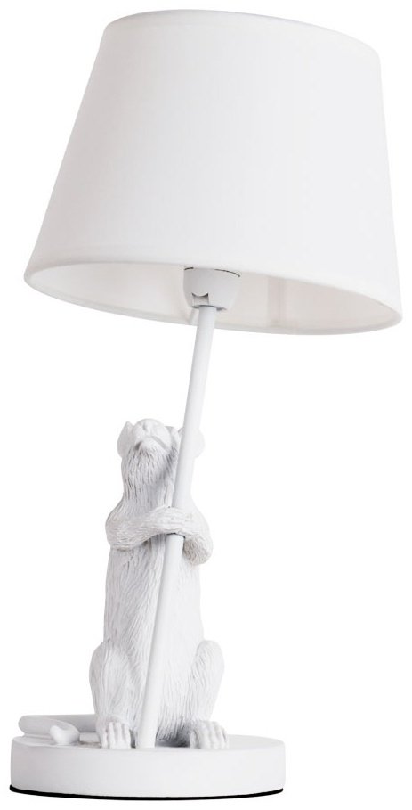 Настольная лампа Arte Lamp GUSTAV A4420LT-1WH E14, 40 Вт, полимер купить,NaN