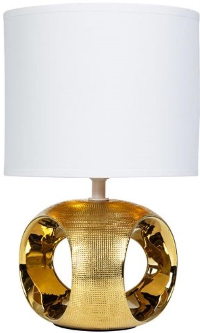 Настольная лампа Arte Lamp ZAURAK ZAURAK A5035LT-1GO Е14, 40 Вт, ткань, керамика купить,NaN