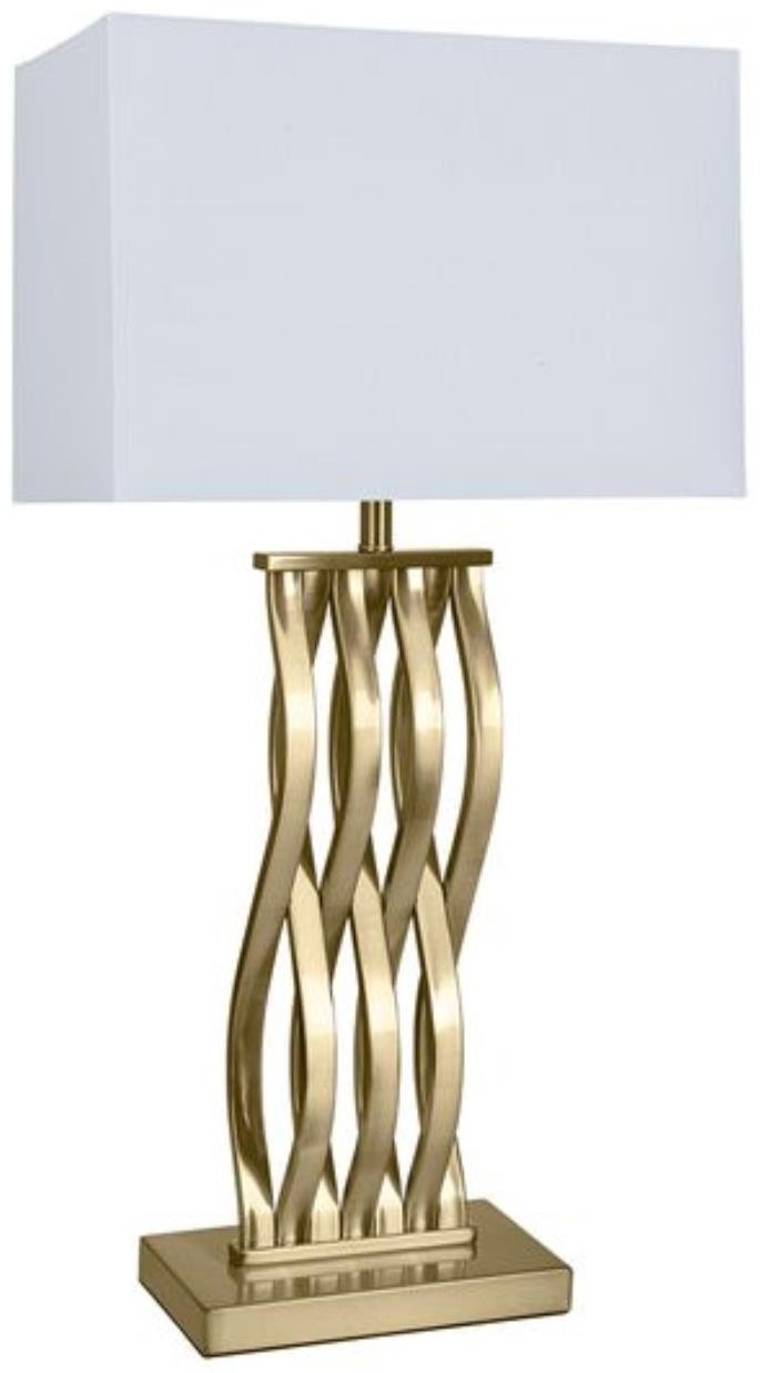 Настольная лампа Arte Lamp VEIL A5061LT-1PB E27, 60 Вт, металл, ткань купить,NaN