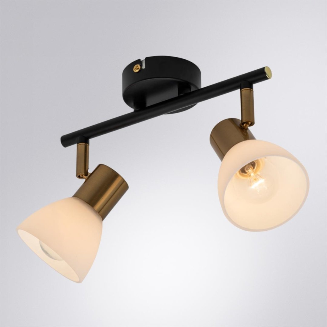Arte Lamp спот Falena A3117PL-2BK купить,NaN