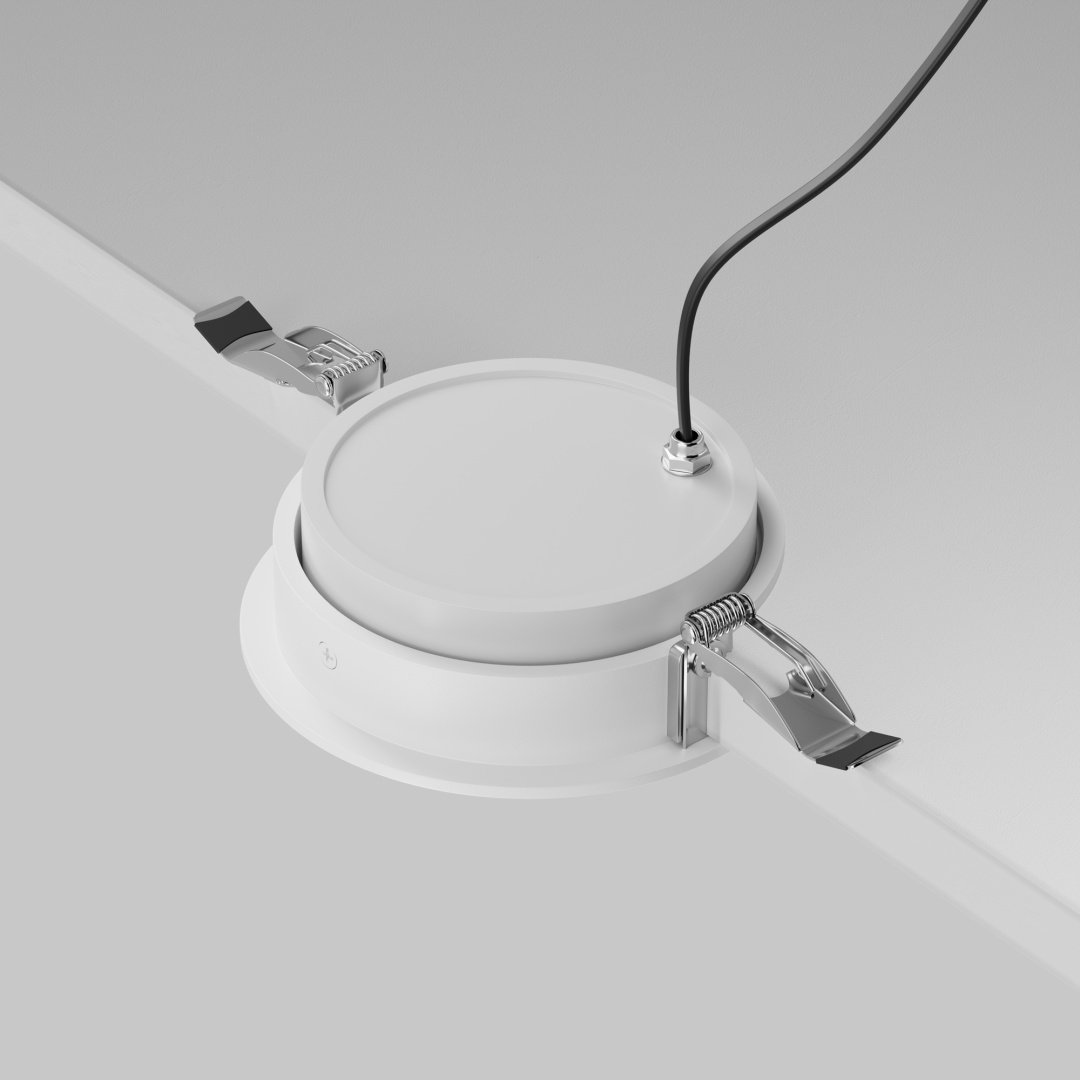 Встраиваемый светильник Technical LED 12 Вт 220 - 240 В DL105-12W4K-W купить,NaN