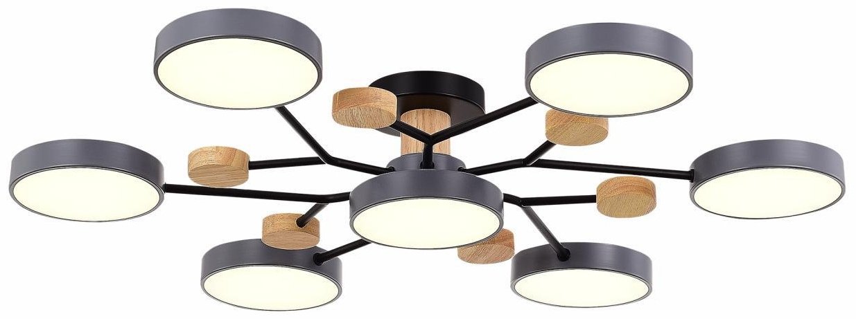 Светильник потолочный Evoluce LED 12 Вт черный, белый, серый купить,NaN
