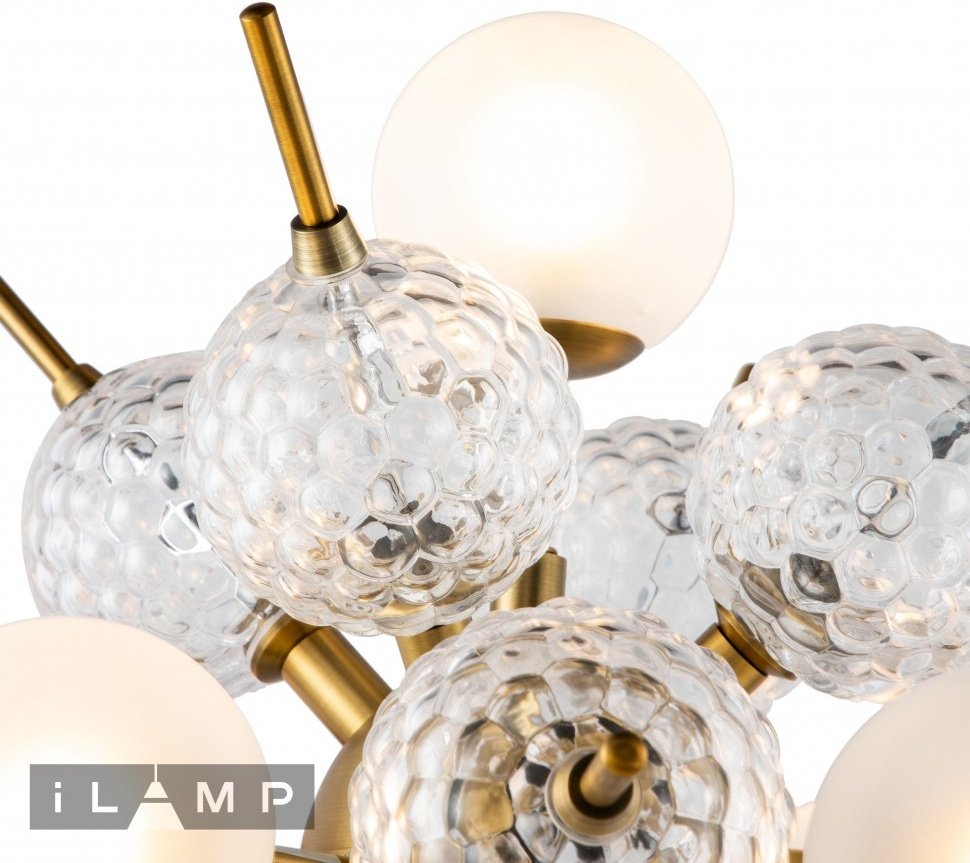 Настольная лампа ILAMP Rockfeller 100T-5 MBR G9, 15 Вт, металл купить,NaN