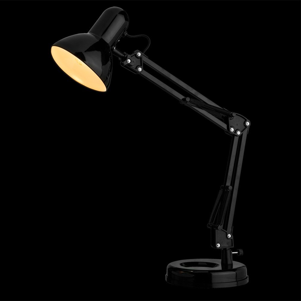 Настольная лампа Arte Lamp A1330LT-1BK E27, 40 Вт, металл купить,NaN