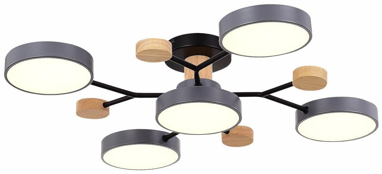 Светильник потолочный Evoluce LED 12 Вт черный, белый, серый купить,NaN