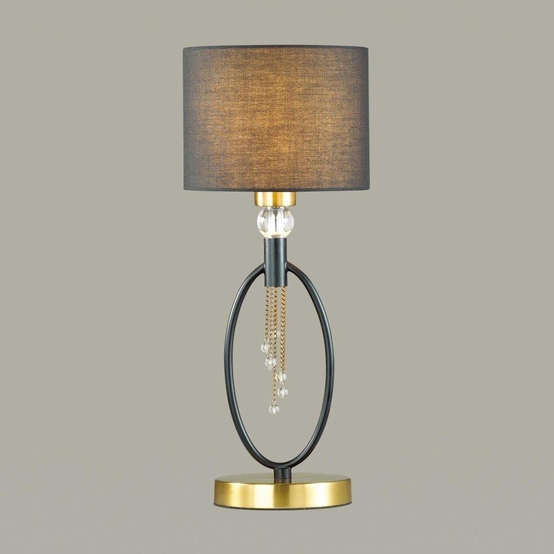 Настольная лампа Lumion Neoclassi 4516/1T E27, 60 Вт, металл, ткань купить,NaN