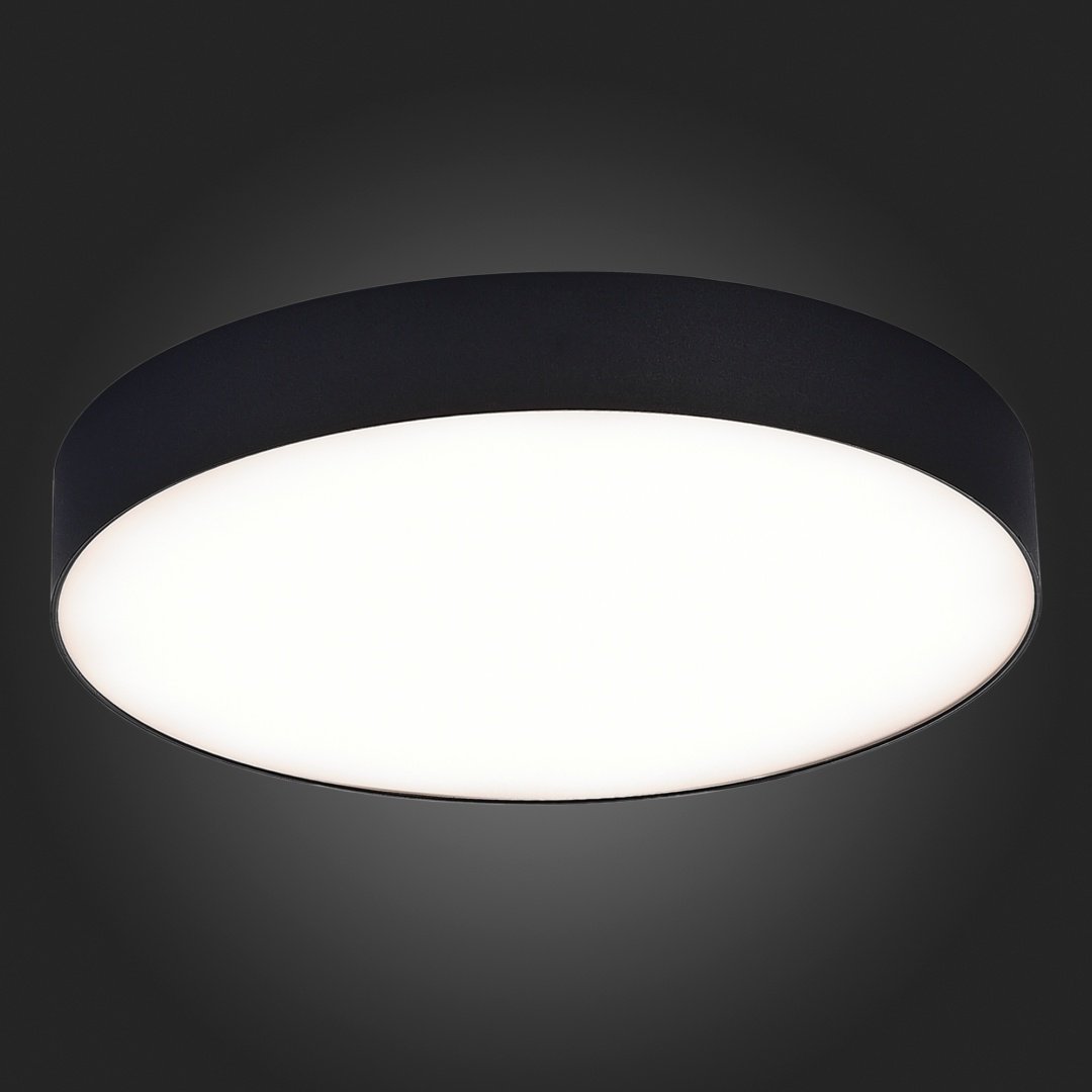 Светильник потолочный ST Luce LED 48 Вт черный купить,NaN