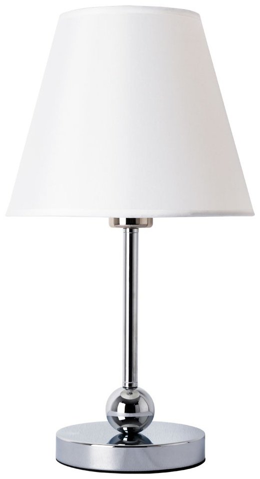 Настольная лампа Arte Lamp A2581LT-1CC E27, 60 Вт, металл, ткань купить,NaN