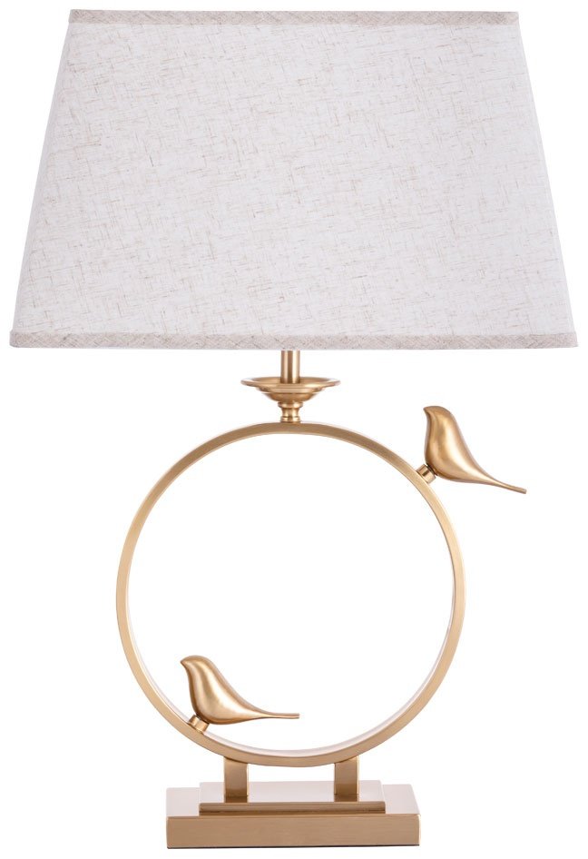 Настольная лампа Arte Lamp A2230LT-1PB E27, 60 Вт, металл, ткань купить,NaN
