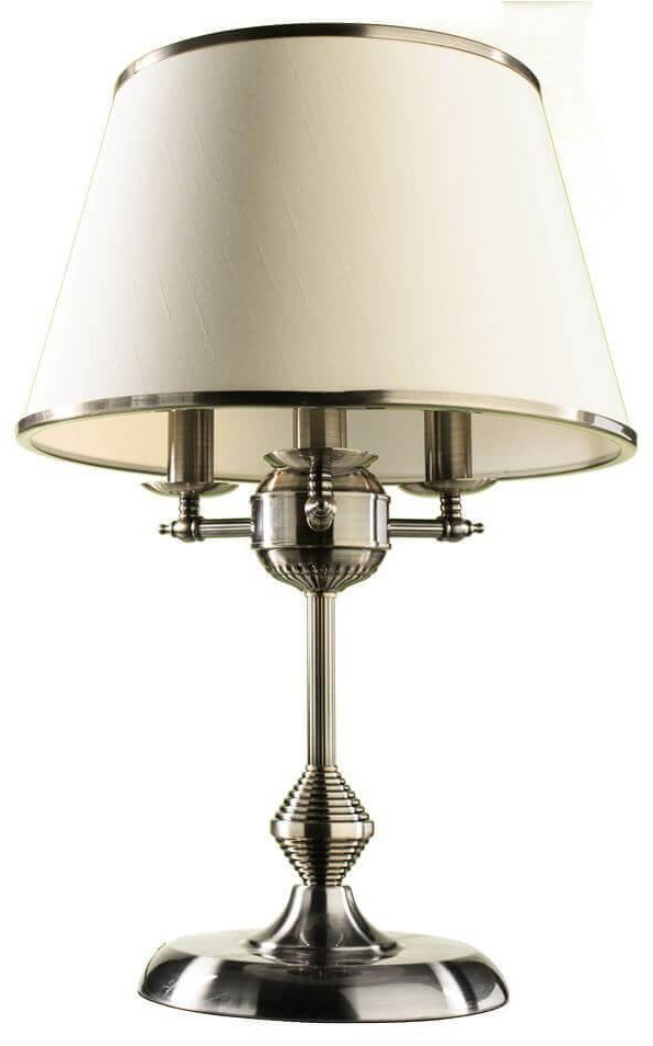 Настольная лампа Arte Lamp A3579LT-3AB E14, 40 Вт, металл, ткань купить,NaN