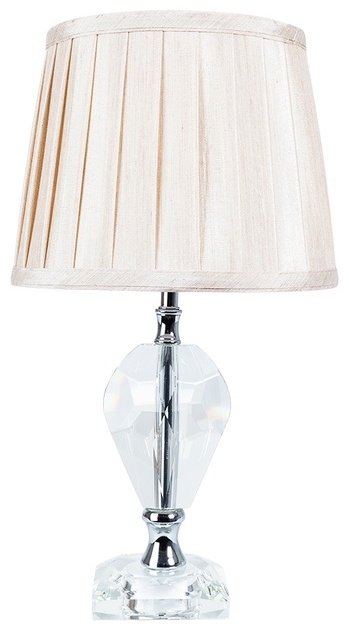 Настольная лампа Arte Lamp A4024LT-1CC E14, 40 Вт, металл, ткань купить,NaN