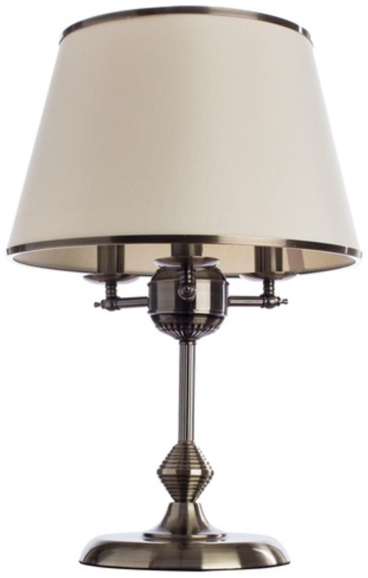 Настольная лампа Arte Lamp A3579LT-3AB E14, 40 Вт, металл, ткань купить,NaN