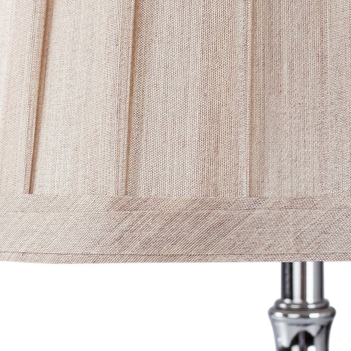 Настольная лампа Arte Lamp A4024LT-1CC E14, 40 Вт, металл, ткань купить,NaN