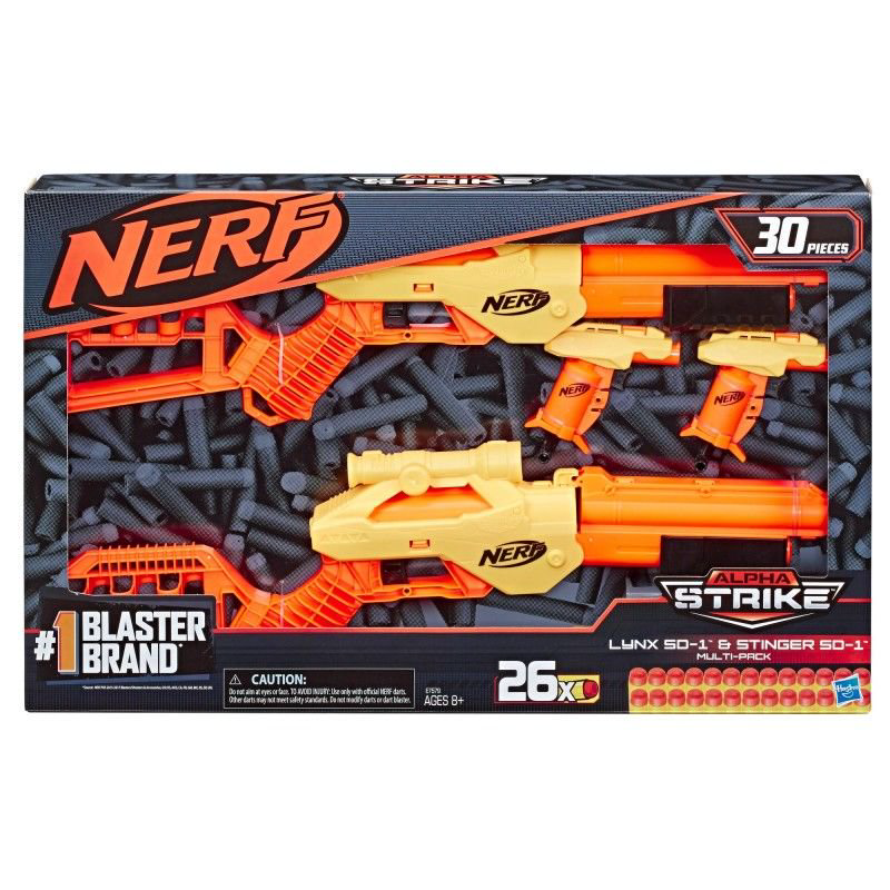 Бластер Hasbro Nerf Alpha Strike Рысь SD-1 Стингер SD-1 E7579EU4 купить,NaN