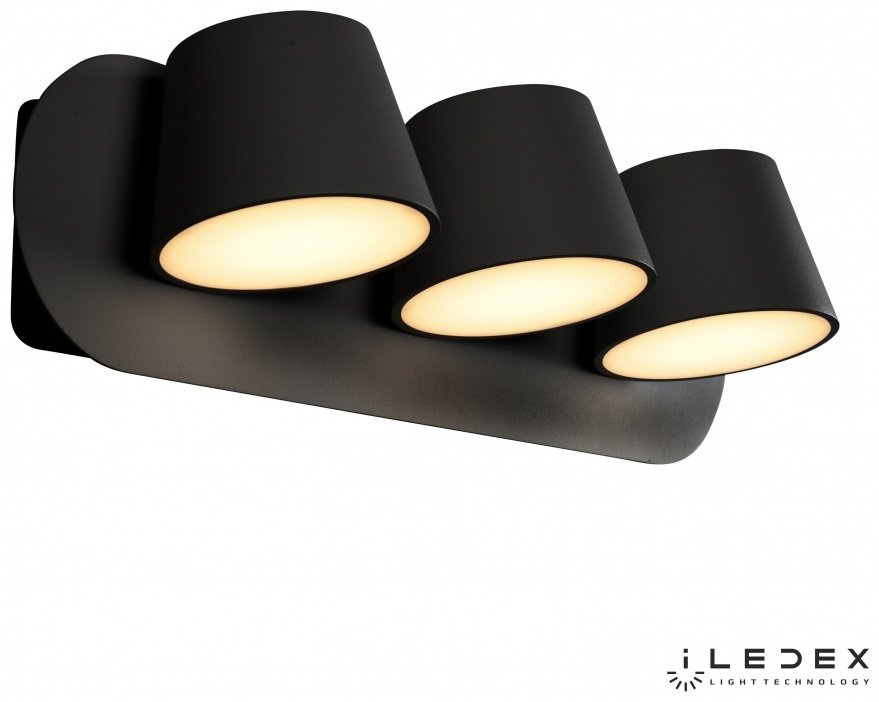 ILedex спот W1118-3AS BK купить,NaN