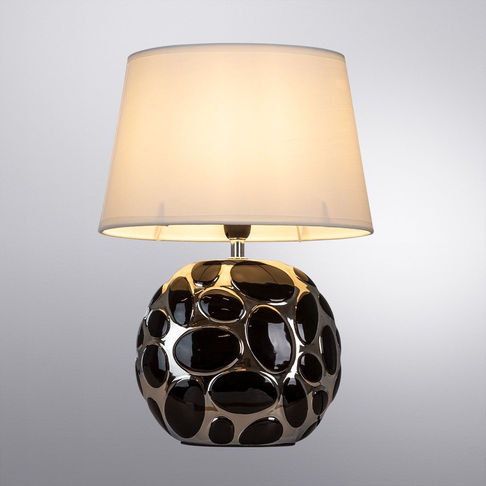 Настольная лампа Arte Lamp A4063LT-1CC E14, 40 Вт, ткань, керамика купить,NaN
