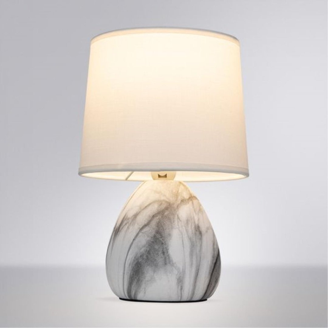 Настольная лампа Arte Lamp WURREN WURREN A5016LT-1WH Е14, 40 Вт, ткань, керамика купить,NaN