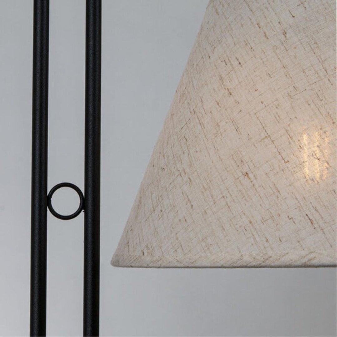 Напольная лампа Arte Lamp ALEA E27, 15 Вт, металл, ткань купить,NaN