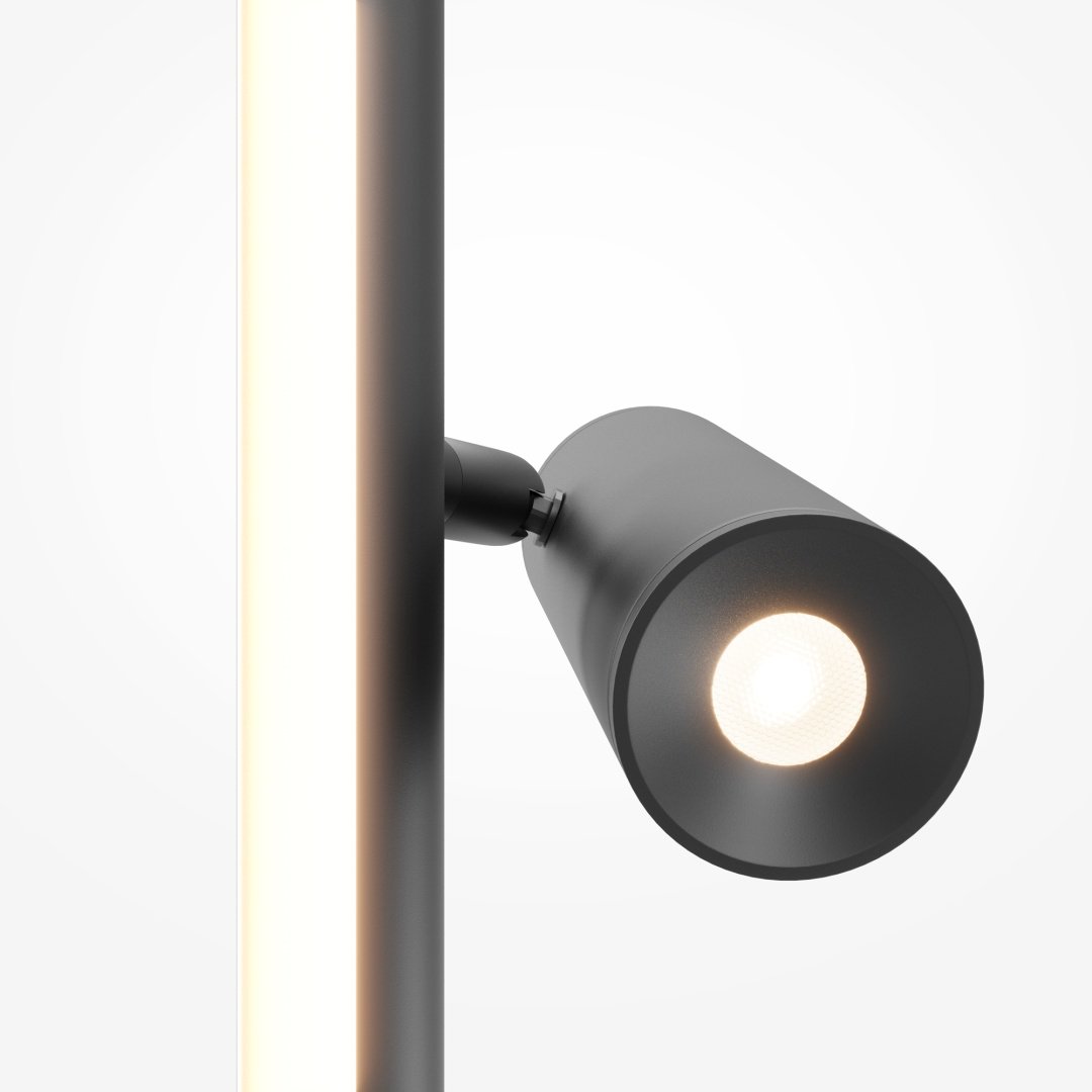 Напольная лампа Maytoni Modern LED, 14 Вт, алюминий купить,NaN