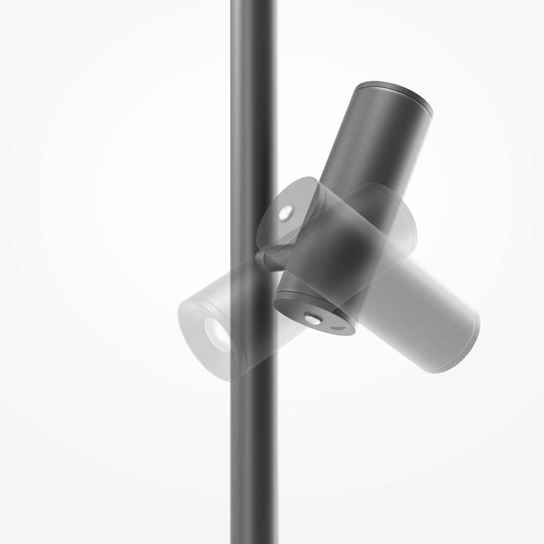 Напольная лампа Maytoni Modern LED, 14 Вт, алюминий купить,NaN