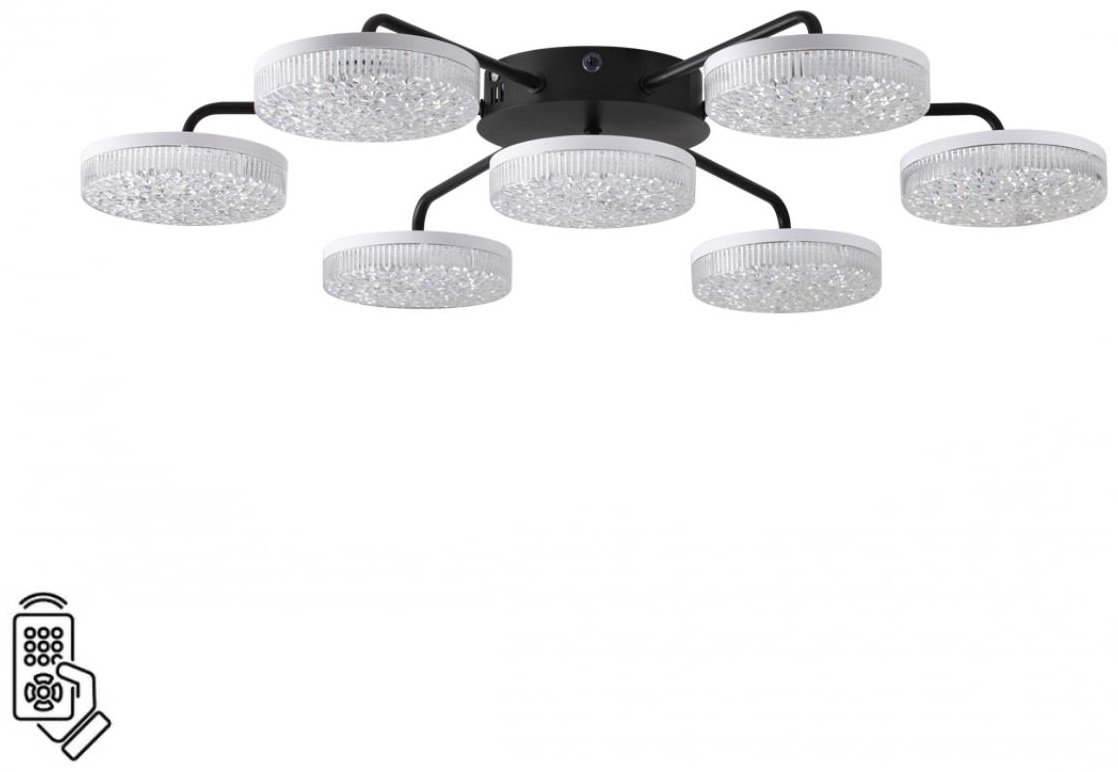 Светильник потолочный Lumion LED 90 Вт черный купить,NaN