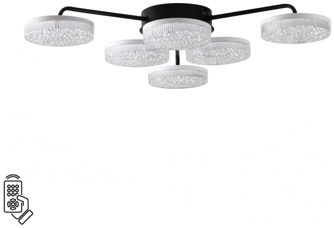 Светильник потолочный Lumion LED 85 Вт черный купить,NaN