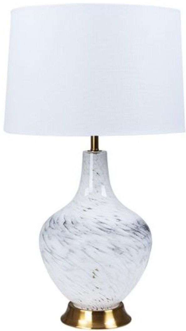 Настольная лампа Arte Lamp SAIPH A5051LT-1PB E27, 60 Вт, металл, ткань, стекло купить,NaN
