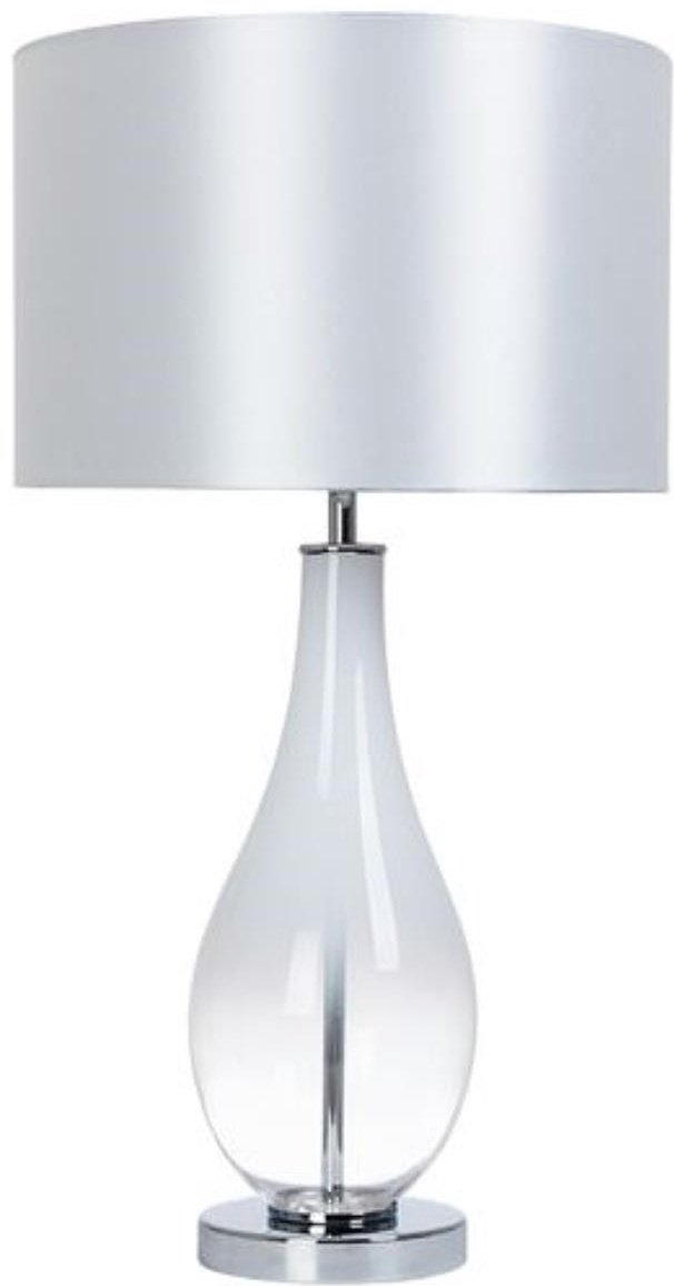 Настольная лампа Arte Lamp NAOS A5043LT-1WH E27, 60 Вт, металл, ткань, стекло купить,NaN