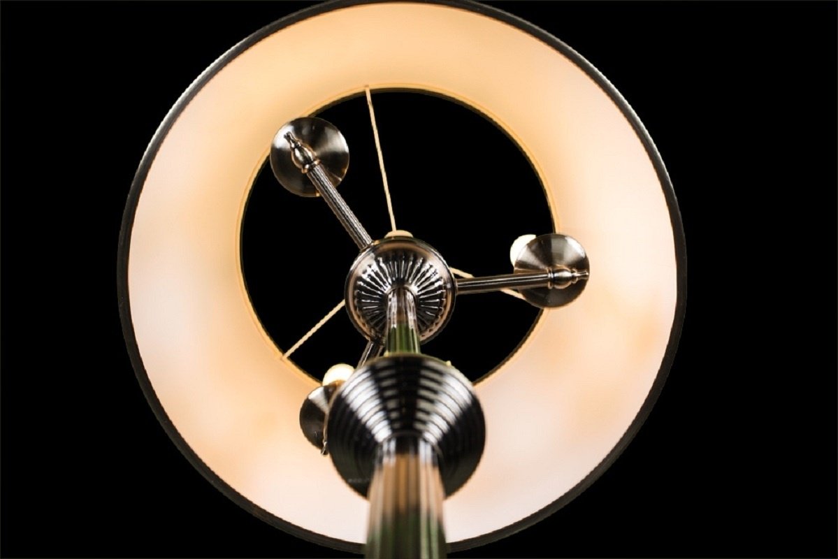 Напольная лампа Arte Lamp ALICE A3579PN-3AB E14, 40 Вт, металл, ткань купить,NaN