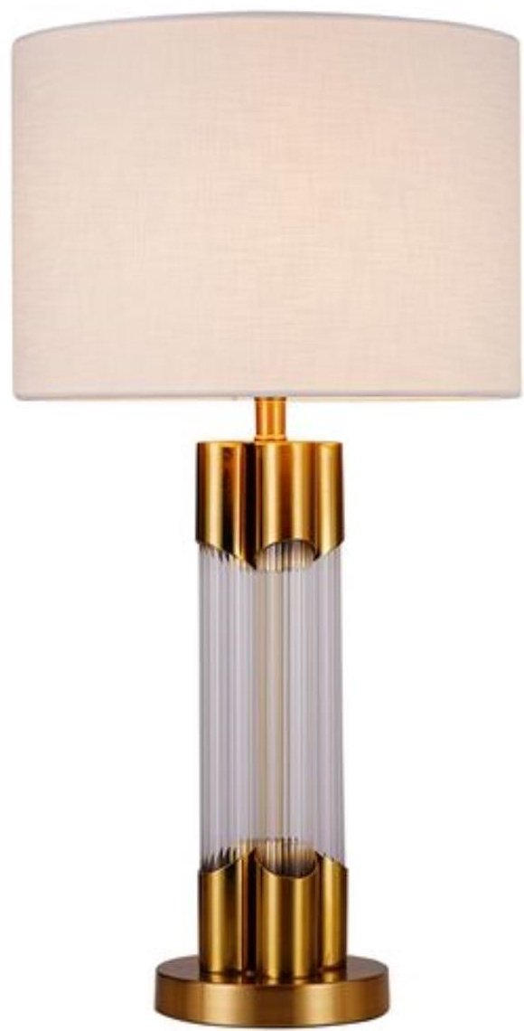 Настольная лампа Arte Lamp STEFANIA A5053LT-1PB E27, 60 Вт, металл, ткань, стекло купить,NaN