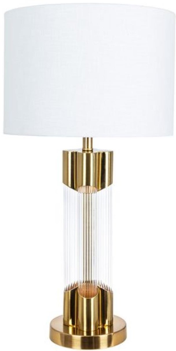 Настольная лампа Arte Lamp STEFANIA A5053LT-1PB E27, 60 Вт, металл, ткань, стекло купить,NaN